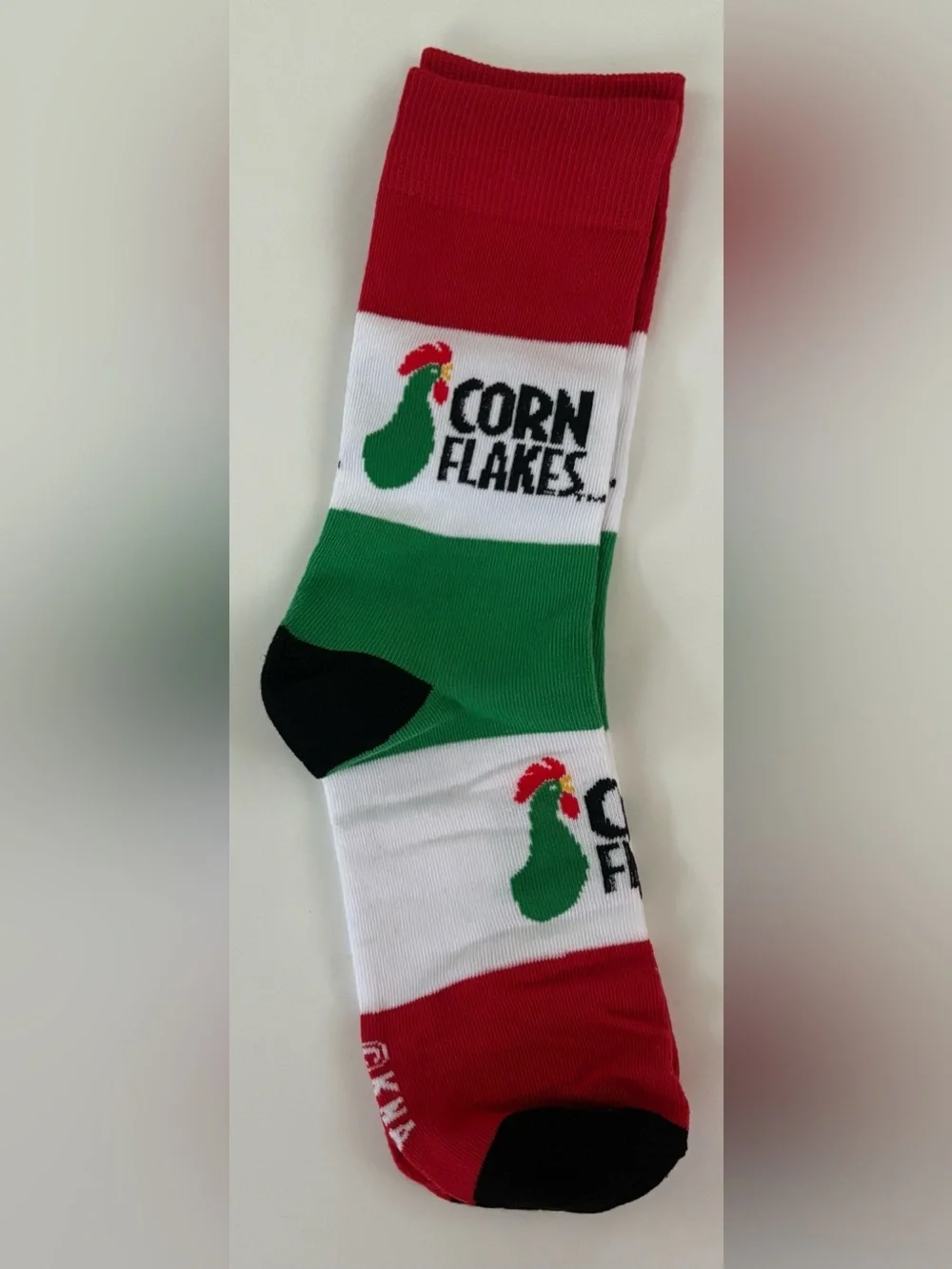 Kelloggs mens crew soxer socks 6 pairs NEW NWT cereal One size